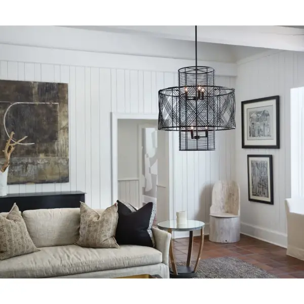 Nikko LED Chandelier in Black - Image 5