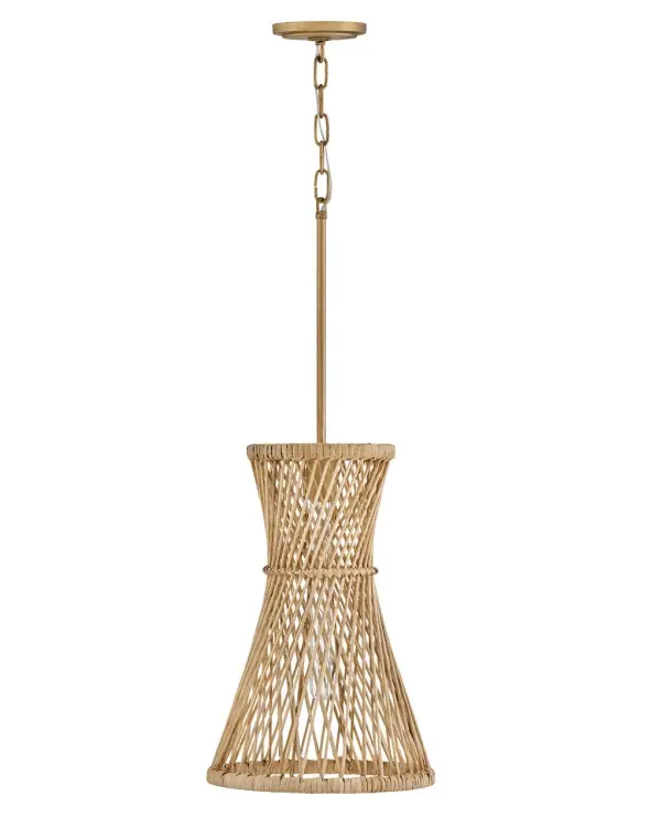 Twyla LED Pendant in Burnished Gold - Image 3