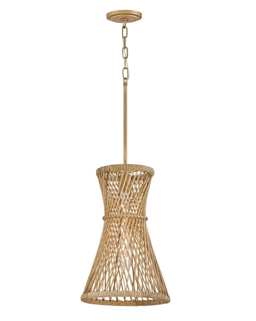 Twyla LED Pendant in Burnished Gold - Image 4