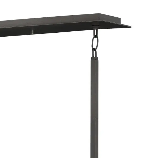 Ludlow LED Linear Pendant in Brushed Graphite - Image 3