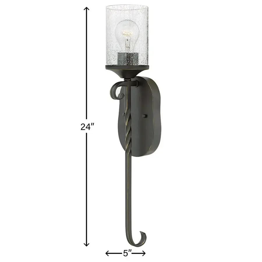 Large Single Light Sconce - Image 2