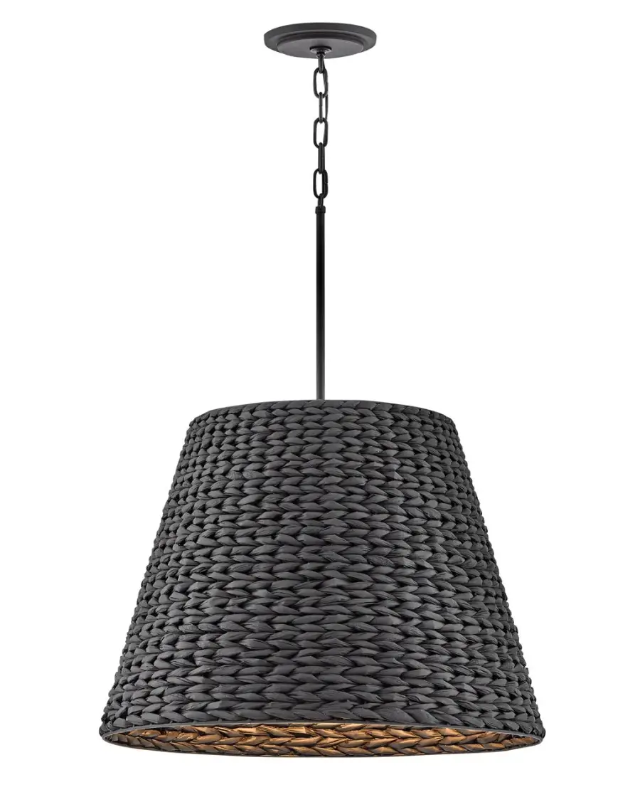 Seabrook LED Chandelier in Black - Image 1