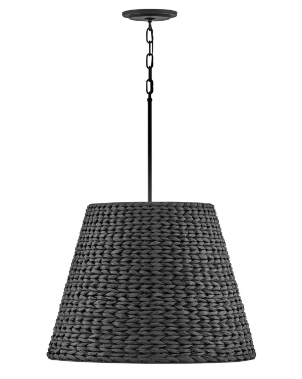 Seabrook LED Chandelier in Black - Image 4