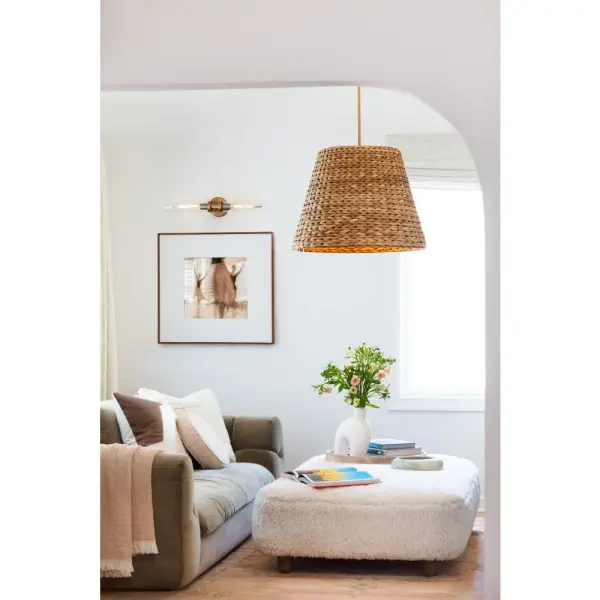 Seabrook LED Chandelier in Burnished Gold - Image 9
