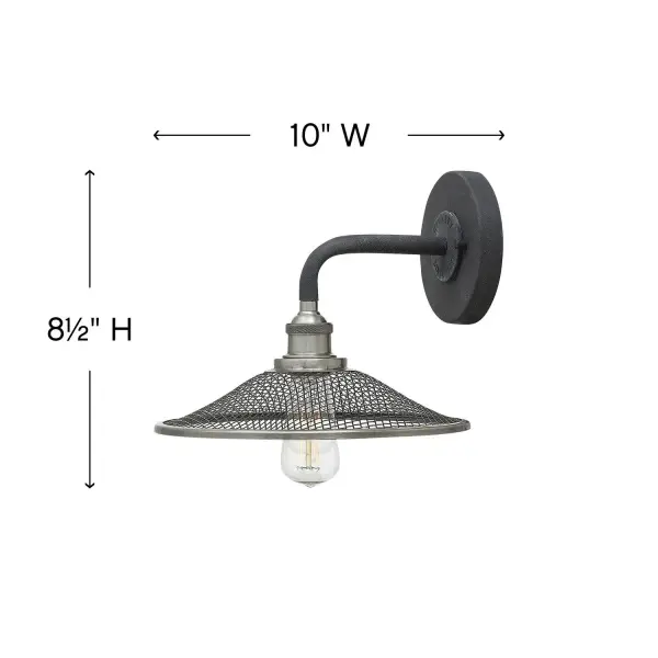 Small Single Light Sconce - Image 4