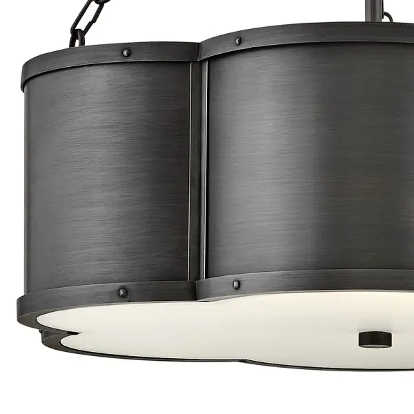 Chance LED Chandelier in Blackened Brass - Image 4