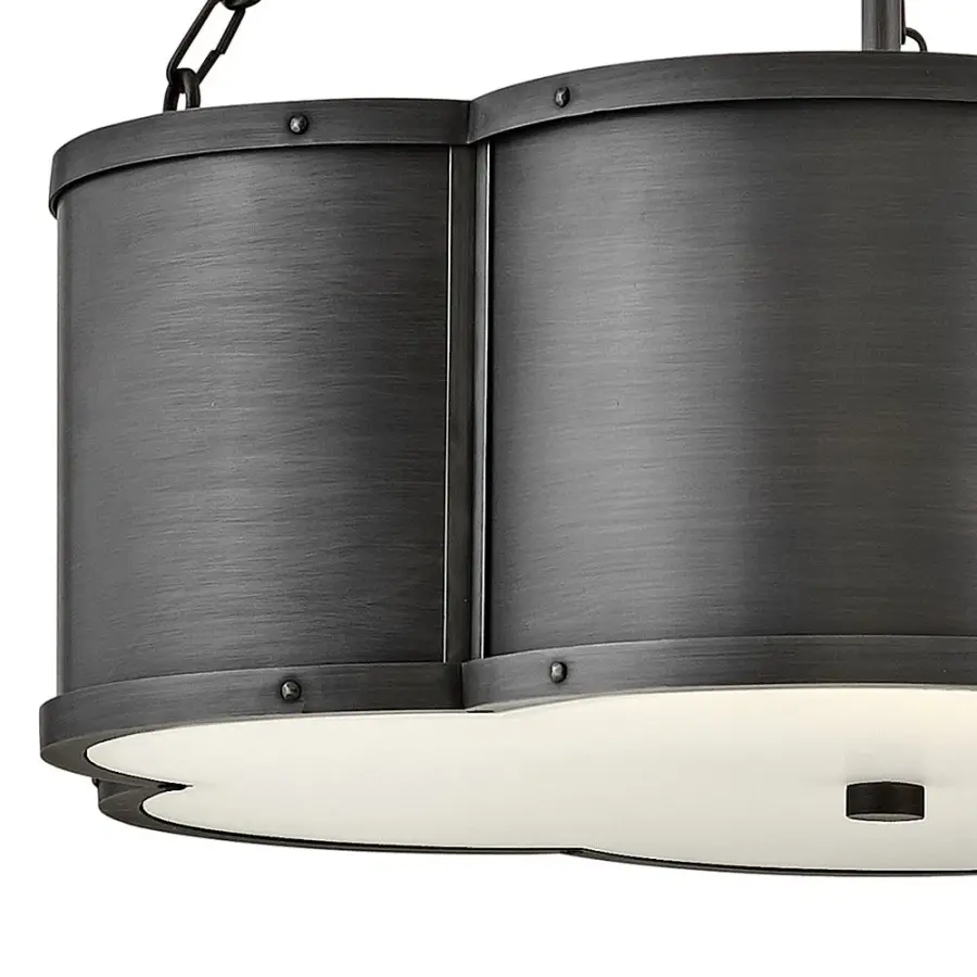 Chance LED Chandelier in Blackened Brass - Image 4