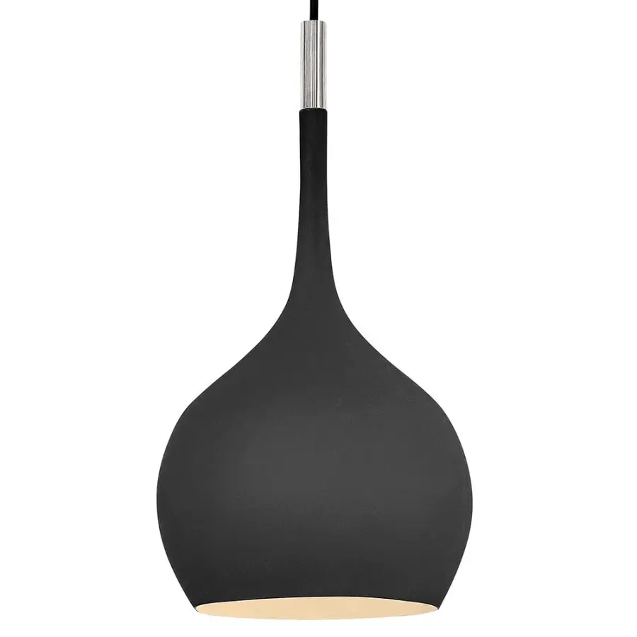 Ziggy LED Pendant in Black - Image 4