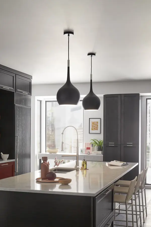 Ziggy LED Pendant in Black - Image 8