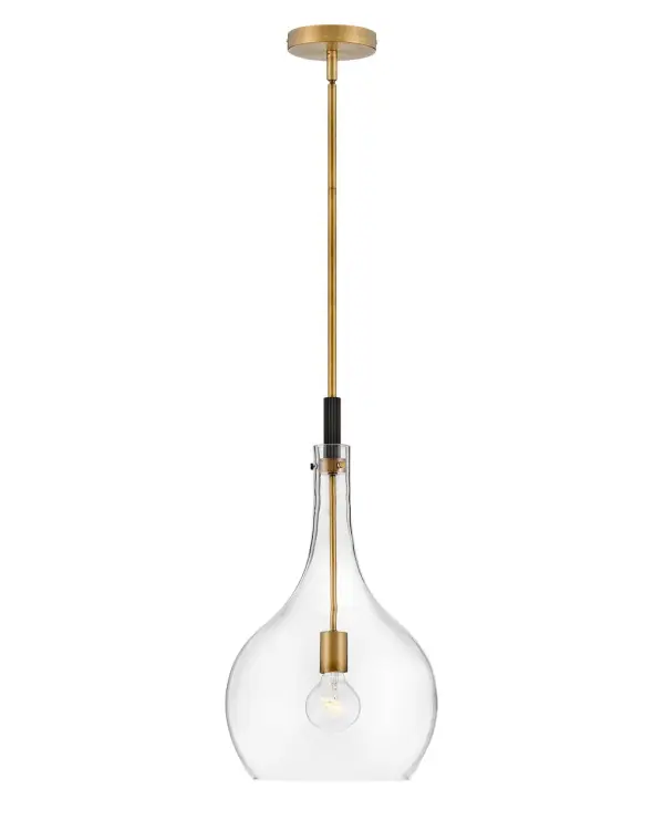 The Ziggy pendant easily adapts to a variety of spaces with its effortlessly modern silhouette. The contemporary, ultra-matte or clear glass shades are counterbalanced by contrasting accents and matching stems.