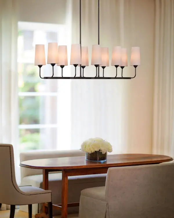 Lewis LED Chandelier in Black Oxide - Image 4