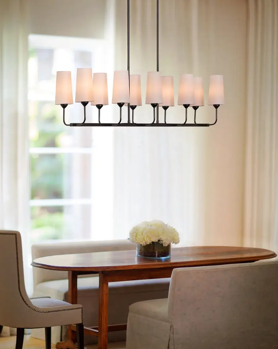 Lewis LED Chandelier in Black Oxide - Image 4