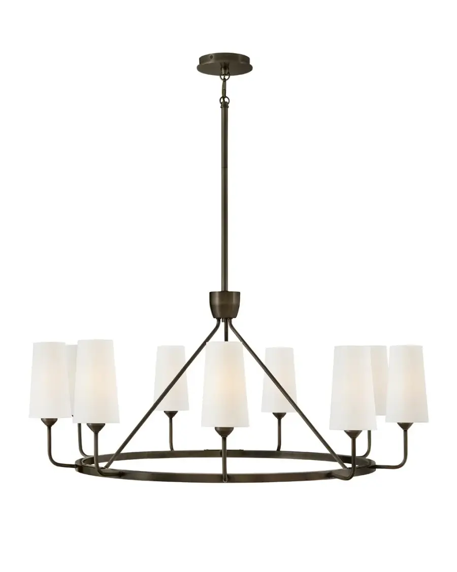 Lewis LED Chandelier in Black Oxide - Image 1