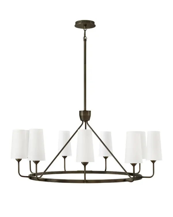 Lewis LED Chandelier in Black Oxide - Image 3
