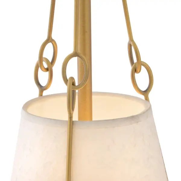 Danvers LED Wall Sconce in Lacquered Dark Brass - Image 3