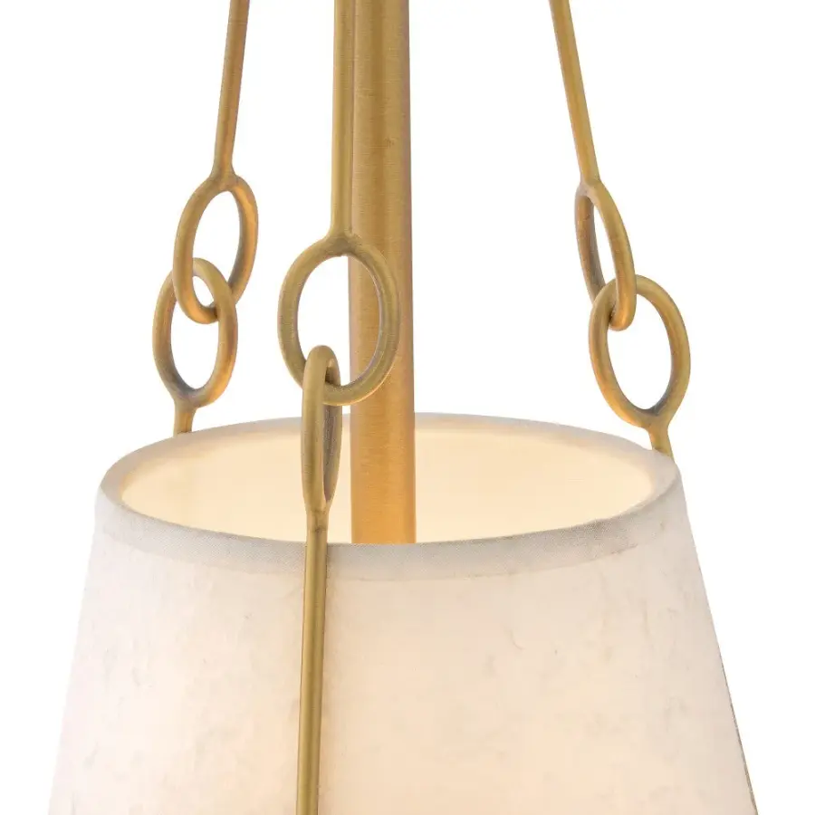 Danvers LED Wall Sconce in Lacquered Dark Brass - Image 3
