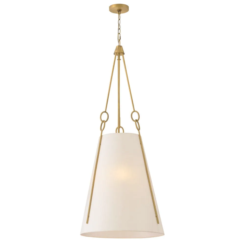 Danvers LED Pendant in Lacquered Dark Brass