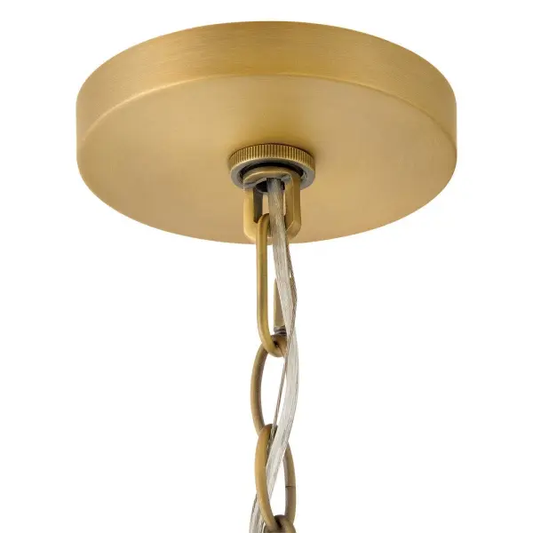 Danvers LED Pendant in Lacquered Dark Brass - Image 6