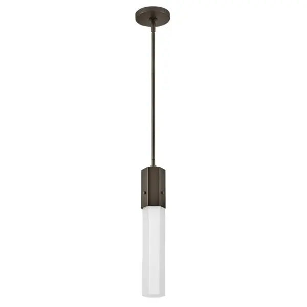 Facet LED Mini Pendant in Black Oxide - Image 3