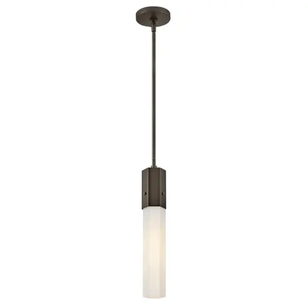 Facet LED Mini Pendant in Black Oxide - Image 4