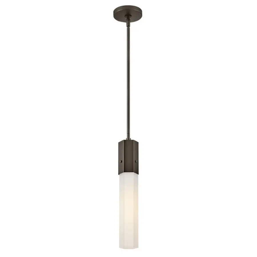 Facet LED Mini Pendant in Black Oxide - Image 4