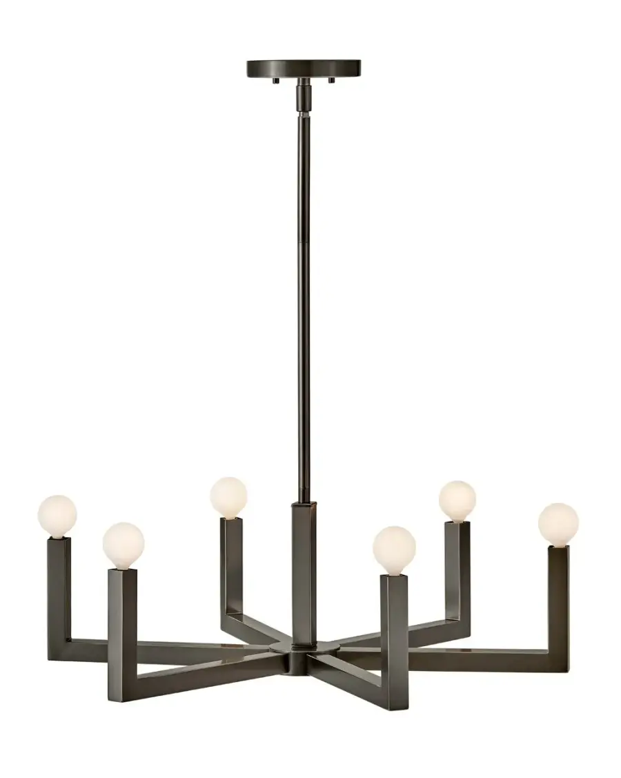 Ezra LED Chandelier in Black Oxide - Image 2
