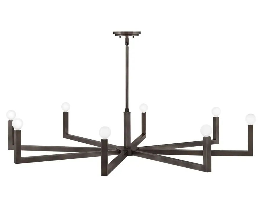 Ezra LED Chandelier in Black Oxide - Image 3