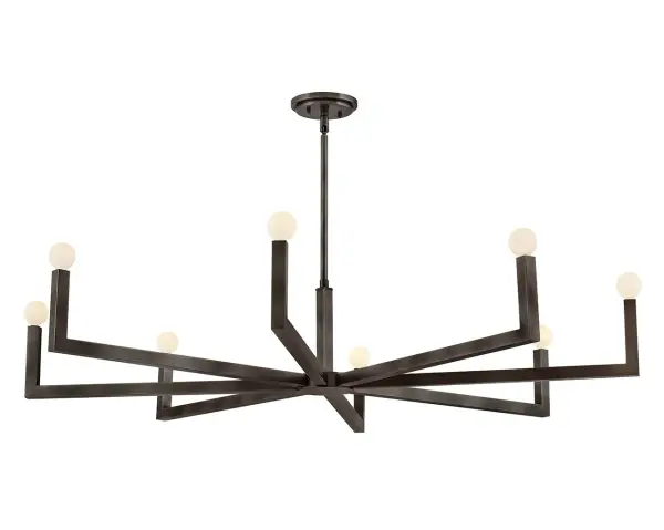 Ezra LED Chandelier in Black Oxide - Image 4