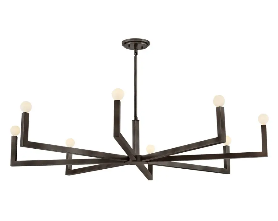 Ezra LED Chandelier in Black Oxide - Image 4