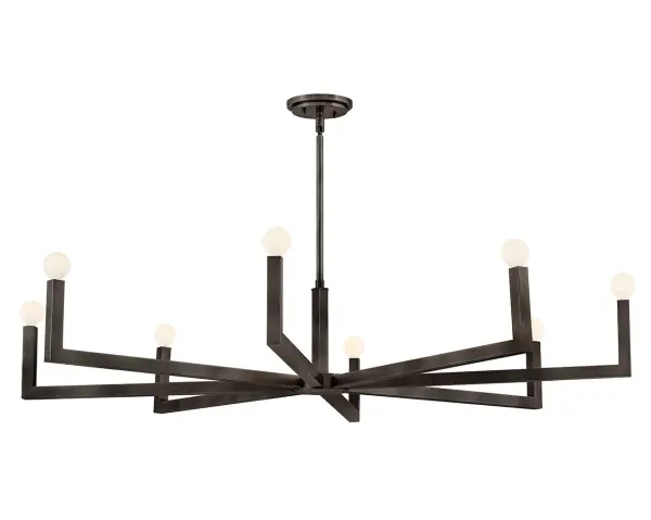 Ezra LED Chandelier in Black Oxide - Image 5