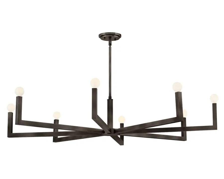 Ezra LED Chandelier in Black Oxide - Image 5