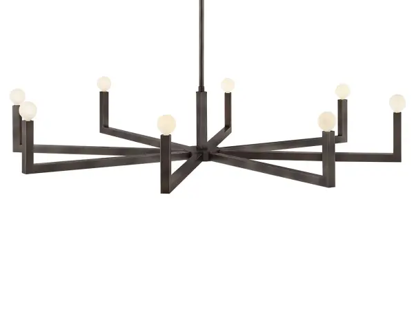 Ezra LED Chandelier in Black Oxide - Image 7