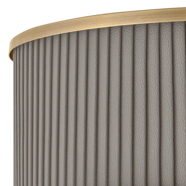 Arden LED Flush Mount in Heritage Brass - Image 3