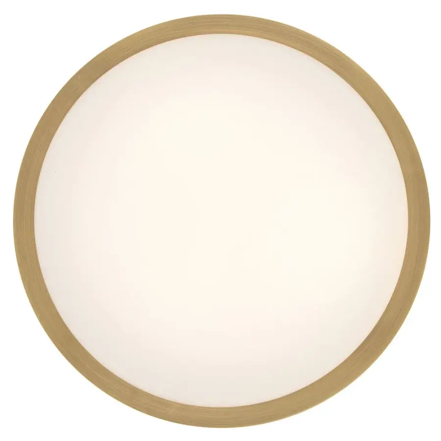 Arden LED Flush Mount in Heritage Brass - Image 4