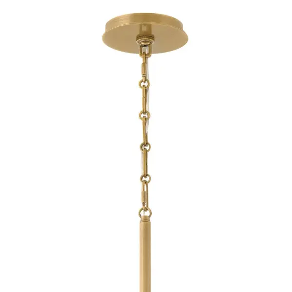 Arden LED Chandelier in Heritage Brass - Image 6