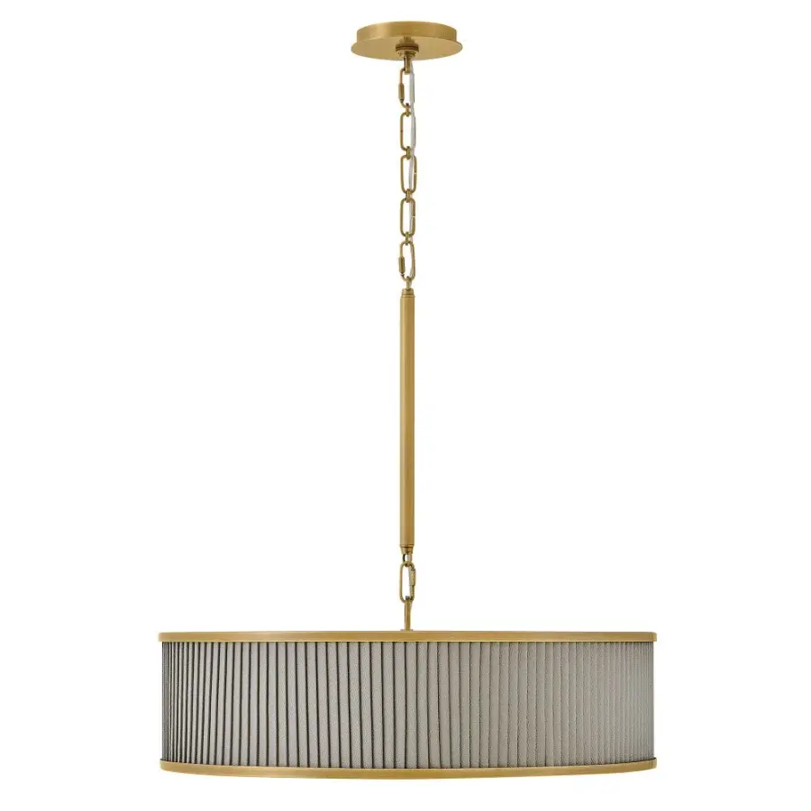 Arden LED Chandelier in Heritage Brass - Image 7