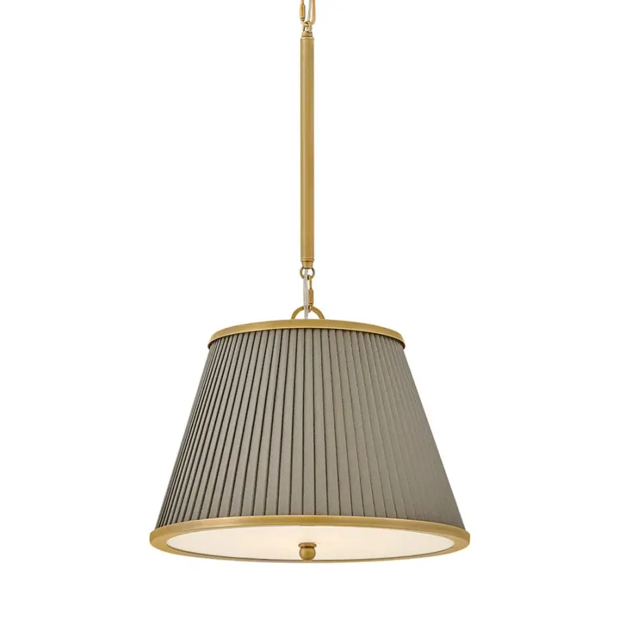 Arden LED Pendant in Heritage Brass - Image 2