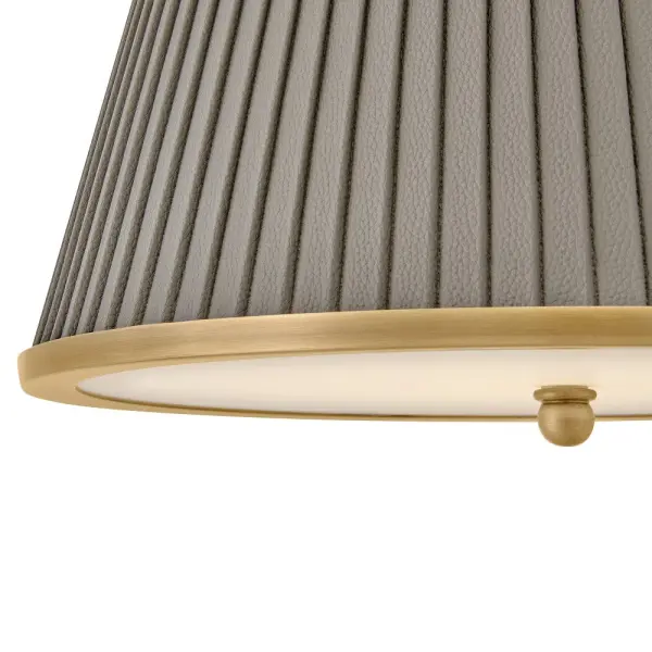 Arden LED Pendant in Heritage Brass - Image 3