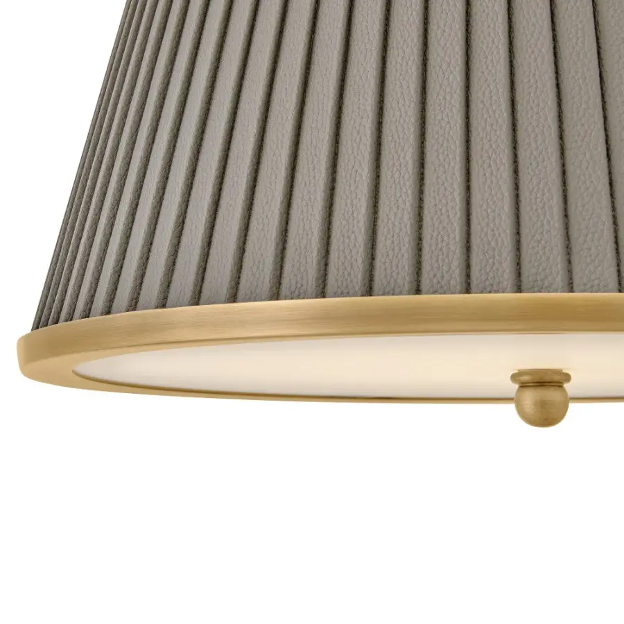 Arden LED Pendant in Heritage Brass - Image 3