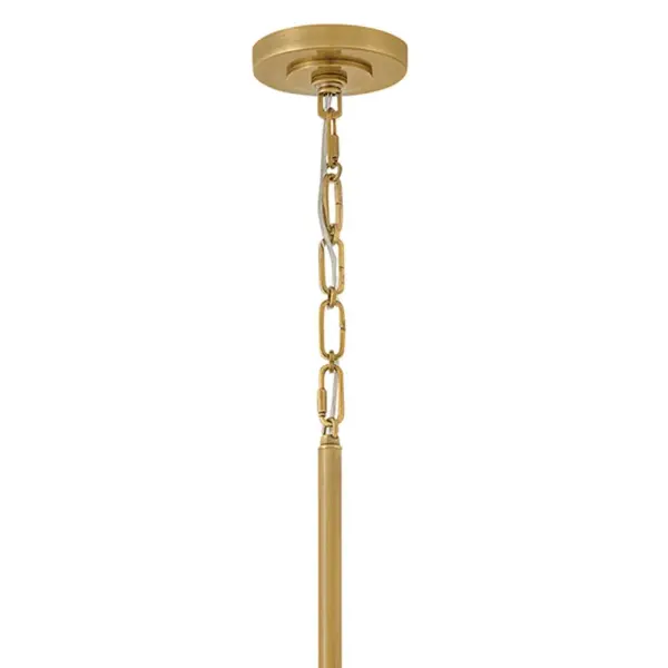 Arden LED Pendant in Heritage Brass - Image 6