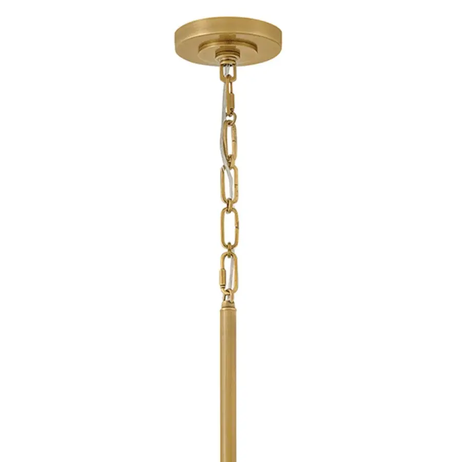 Arden LED Pendant in Heritage Brass - Image 6