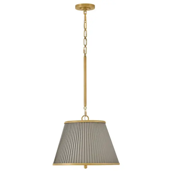 Arden LED Pendant in Heritage Brass - Image 7