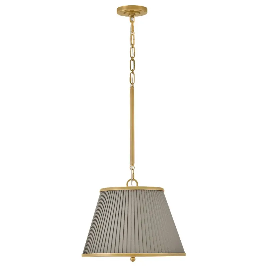 Arden LED Pendant in Heritage Brass - Image 7