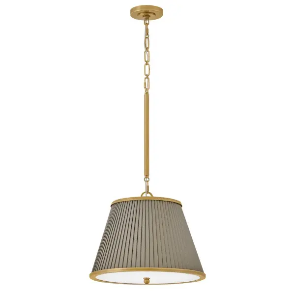 Arden LED Pendant in Heritage Brass - Image 8