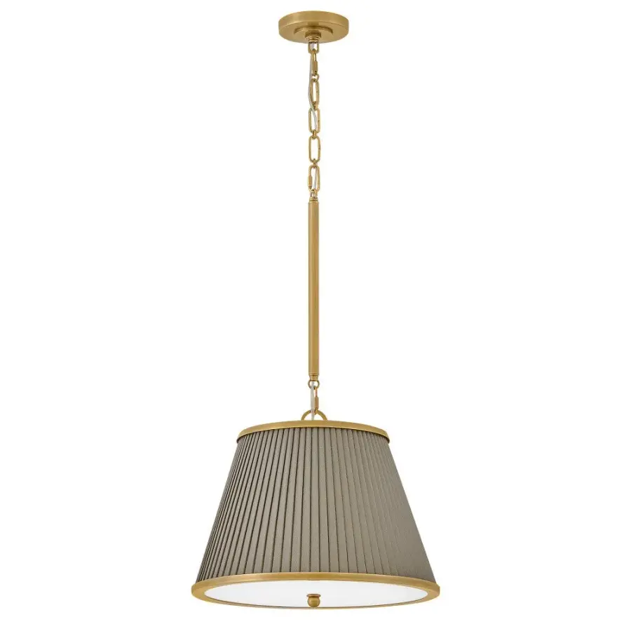 Arden LED Pendant in Heritage Brass - Image 8
