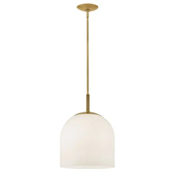 Willa LED Pendant in Heritage Brass - Image 4