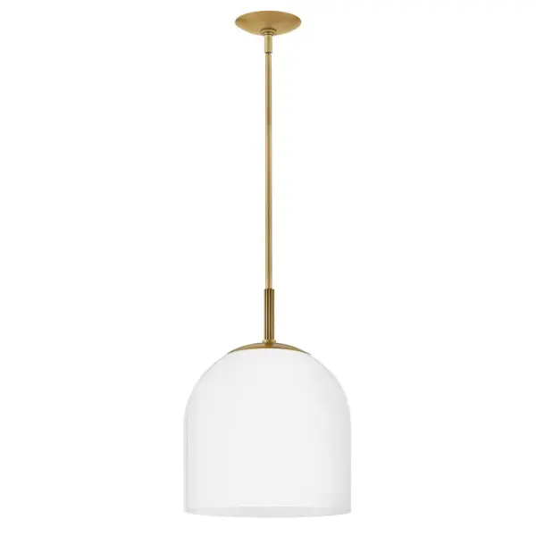 Willa LED Pendant in Heritage Brass - Image 5