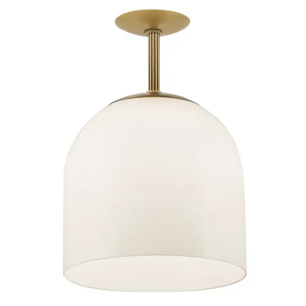 Willa LED Pendant in Heritage Brass - Image 6