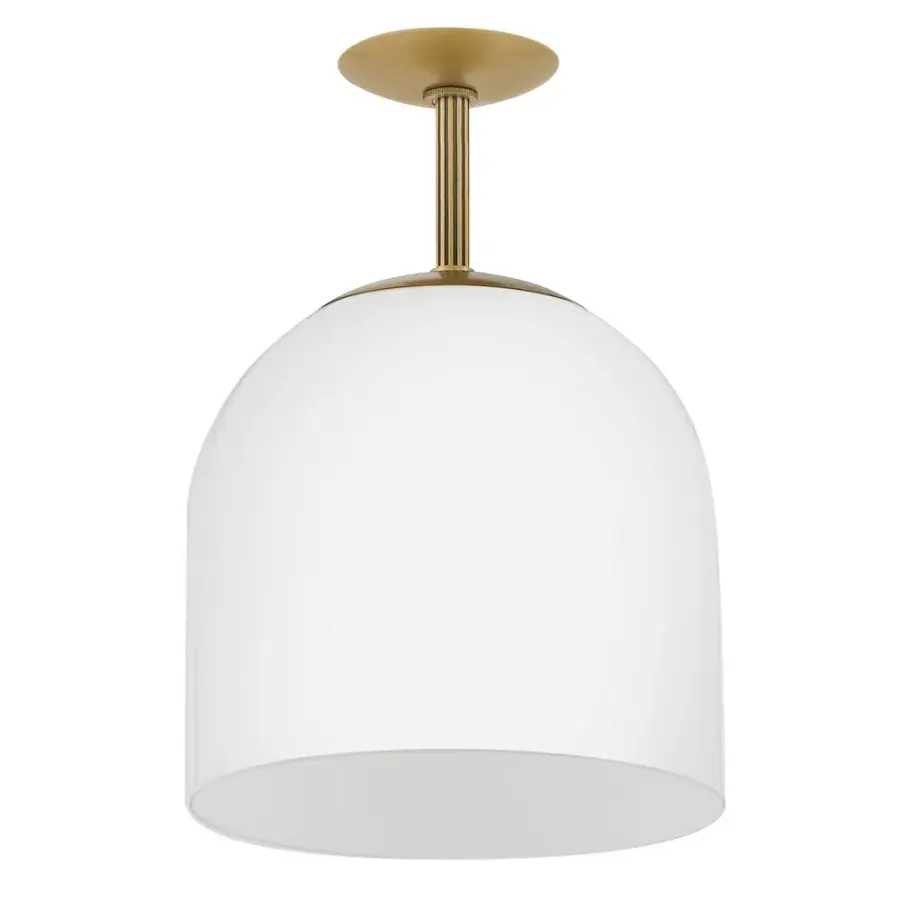 Willa LED Pendant in Heritage Brass - Image 7