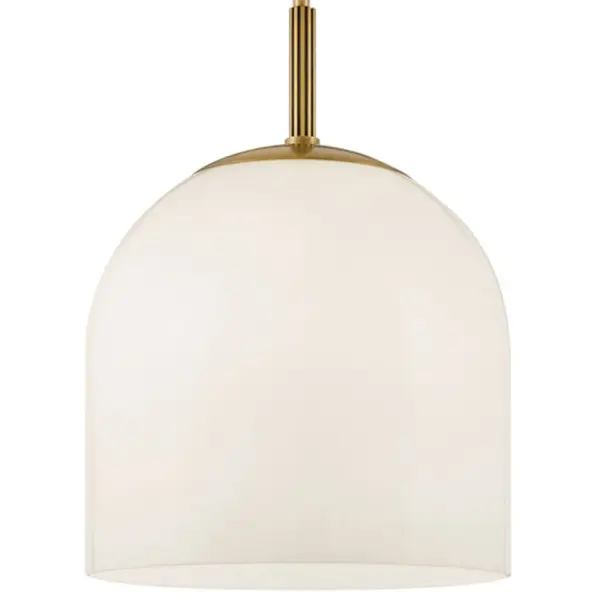 Willa LED Pendant in Heritage Brass - Image 8